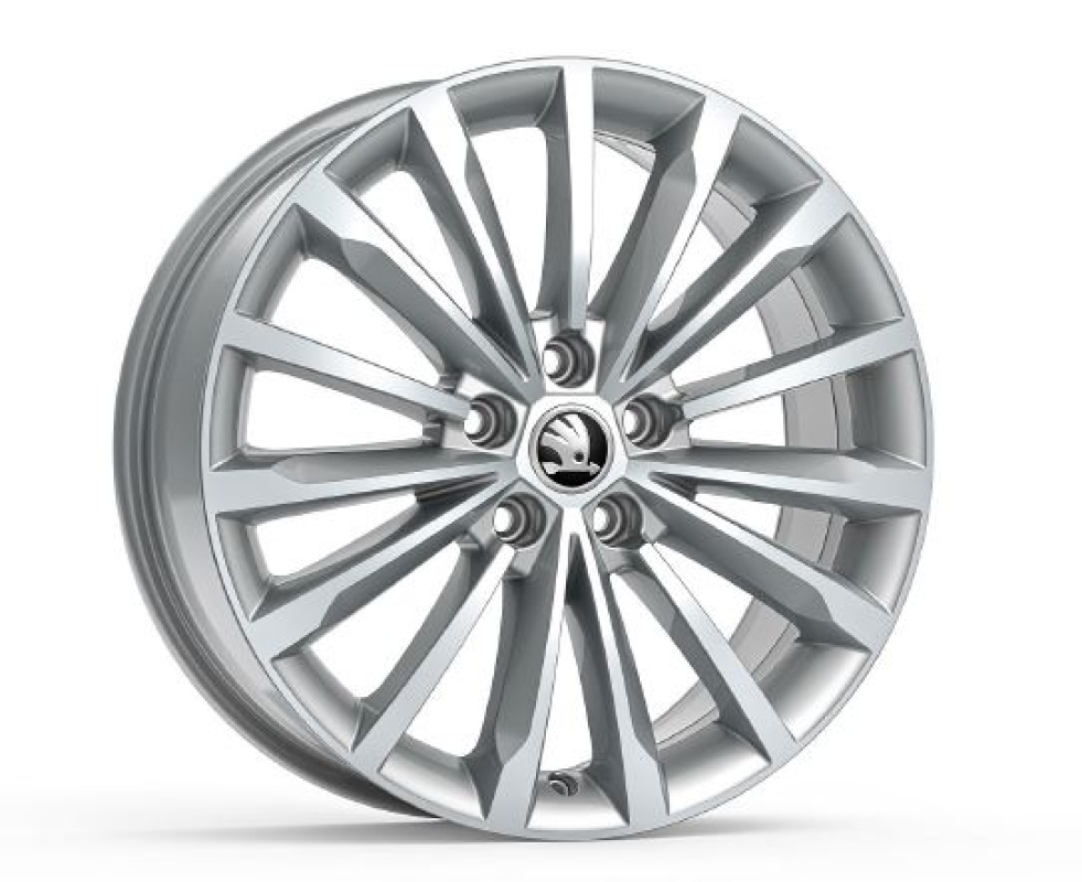 Leichtmetallfelge Trinity silber