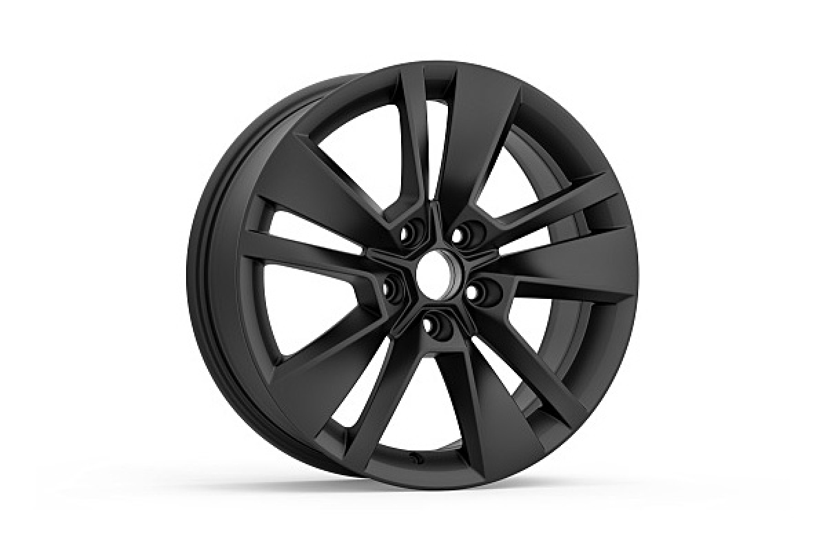Leichtmetallfelge Triton in mattschwarz 7,0Jx17" ET45