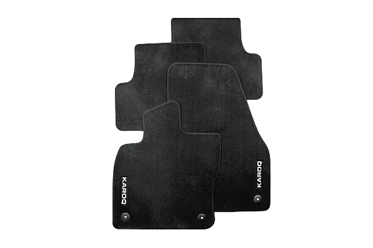 Textilfußmatten-Set Premium Karoq