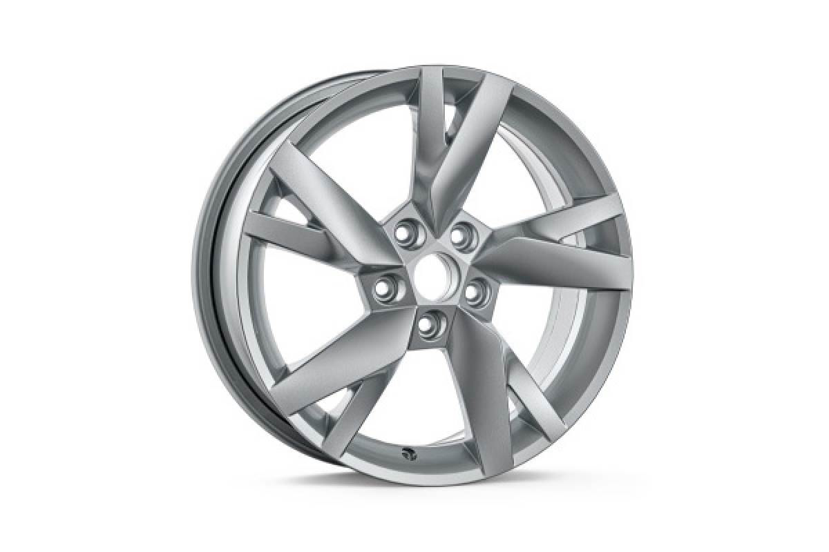 Leichtmetfallfelge Lyra in silber 6,5x17" ET 46