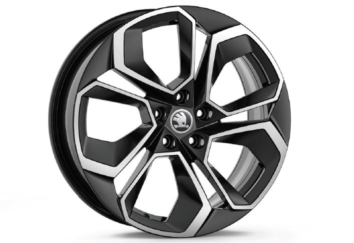 LM-Felge Altair 7,5Jx19" ET48 in schwarz-silber