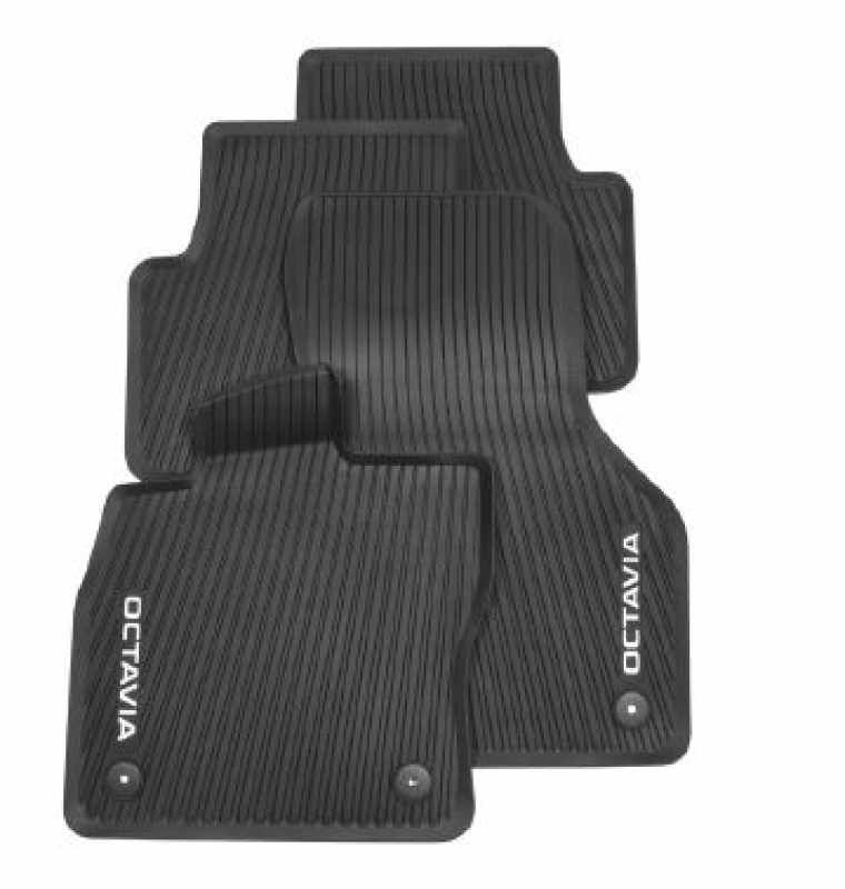 OCTAVIA 4 Gummifußmatten-Set - 1,0 TSI mHEV