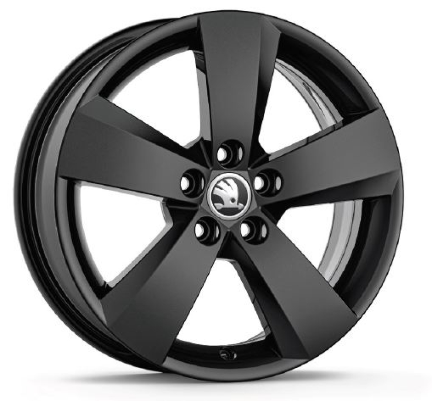 Leichtmetallfelge Nanuq schwarz 6,0Jx16 