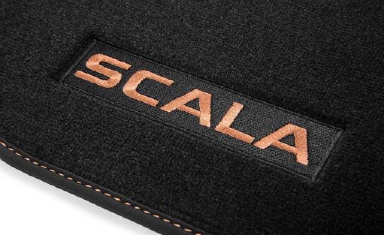 SCALA Textilfußmatten-Set Premium (Kupfer)