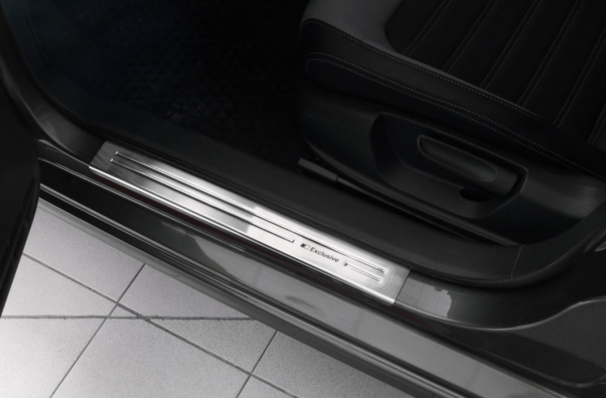 Ladekantenschutz und Einstiegsleisten für Octavia 3 Combi