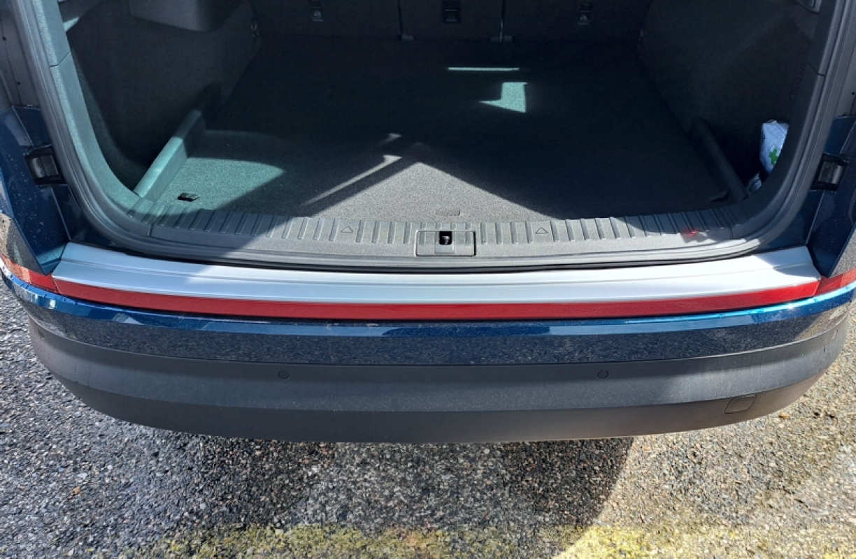 Ladekantenschutz RS-Look für Kodiaq Facelift - silber