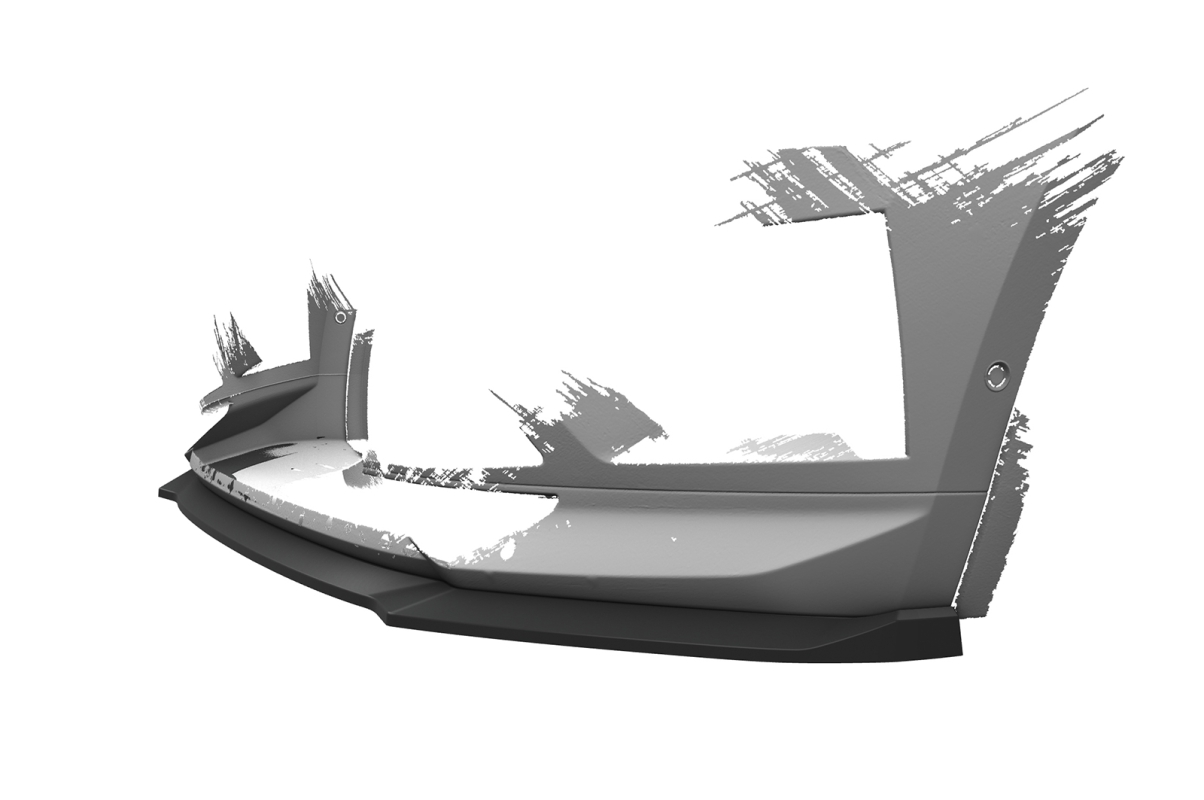 Cup-Spoilerlippe mit ABE für Kodiaq (FL)