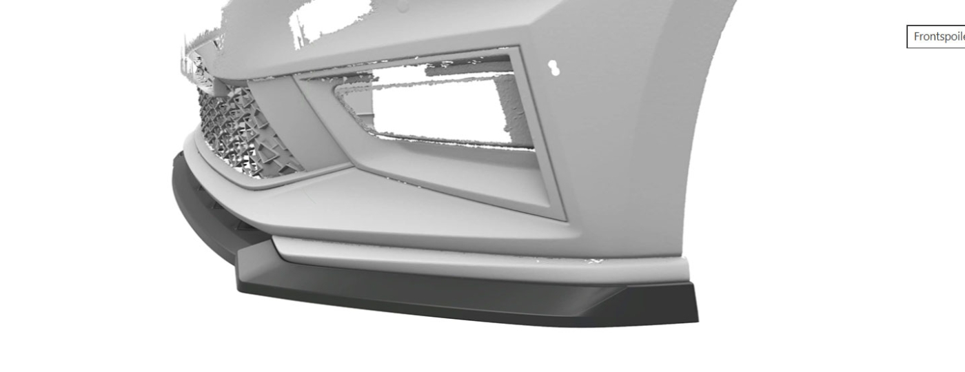 Cup-Spoilerlippe - Fabia 4 Monte Carlo