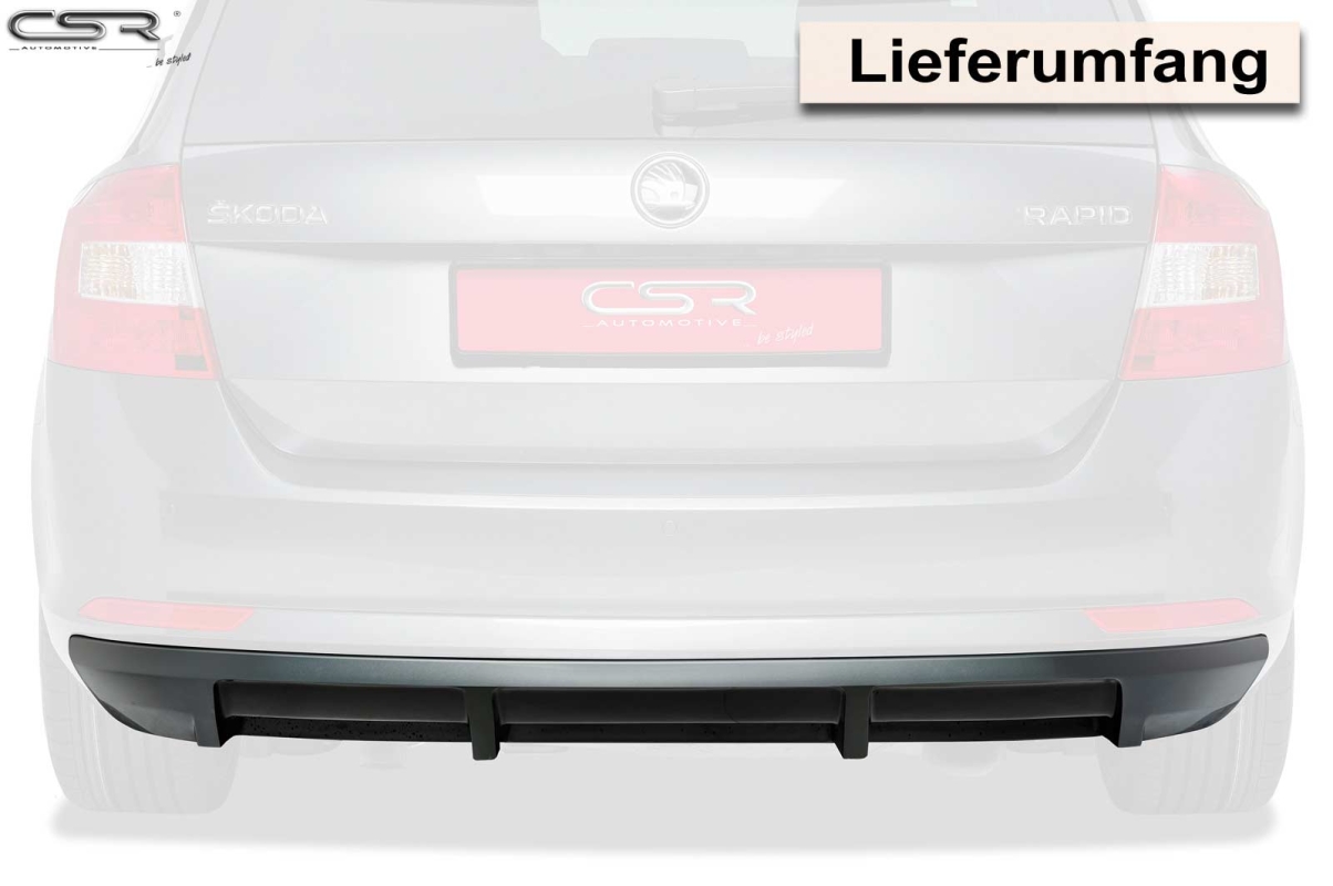 Heckansatz für Skoda Rapid Spaceback