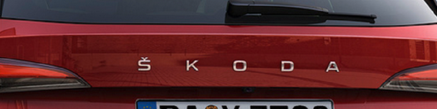 KAMIQ - Schriftzug "SKODA" hinten