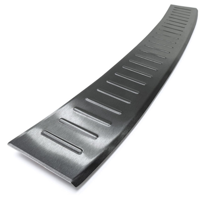 Edelstahl-Ladekantenschutz Anthrazit für Skoda Yeti