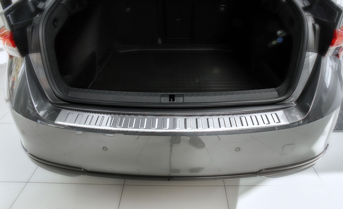 Edelstahl Ladekantenschutz, Octavia 4 Limo FACELIFT ab Bj. 03/2024