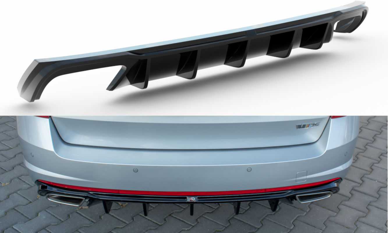 Heckansatz, Octavia III RS V.2 (auch Facelift)