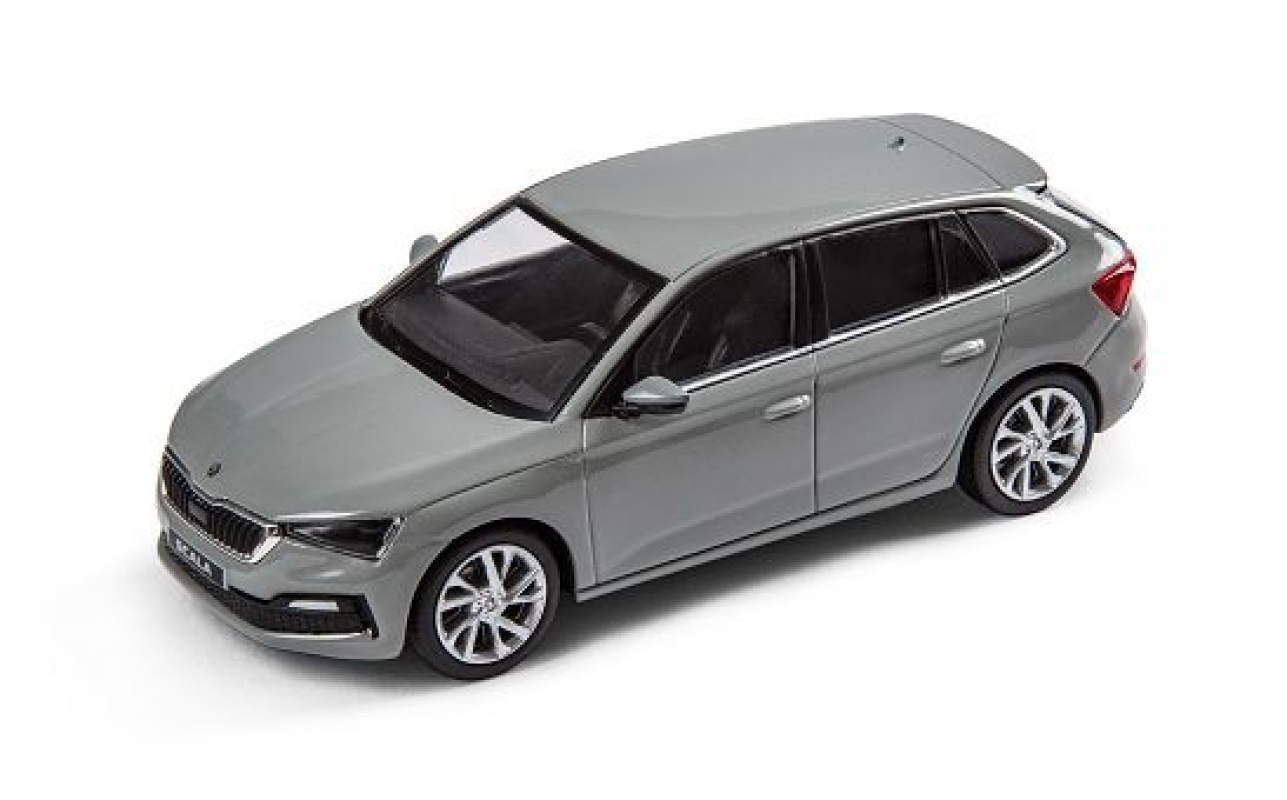 Original Skoda Scala Modellauto 1:43 Race-Blau-Metallic Accessoires  Sammlermodell