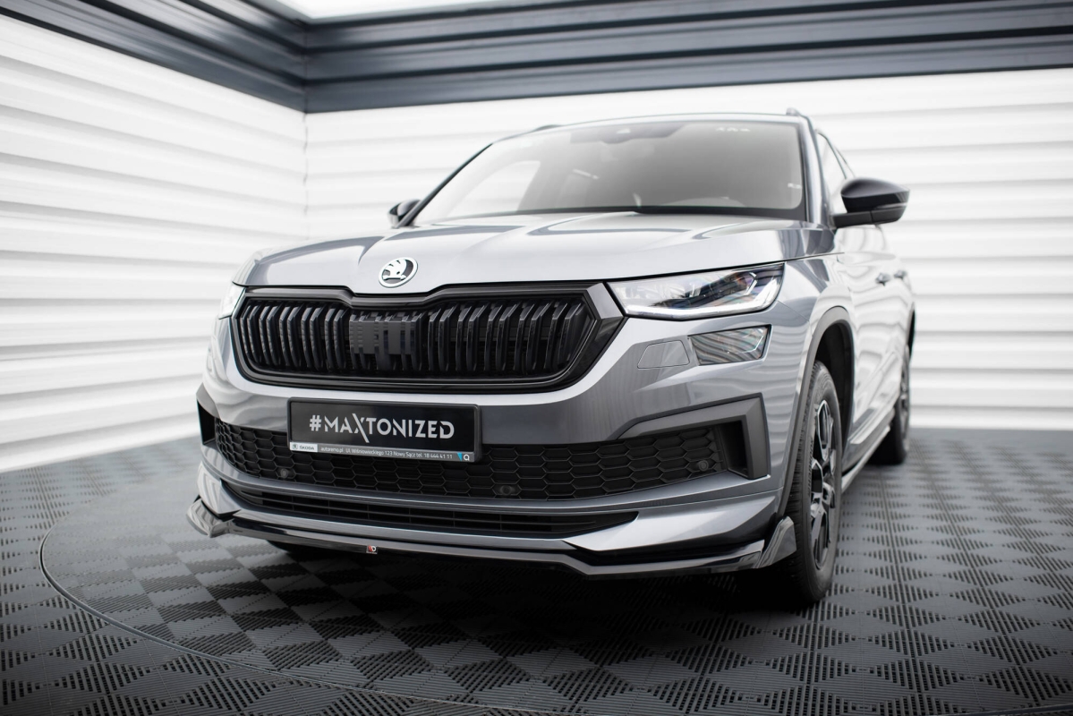 Frontspoiler V.2 Kodiaq Facelift RS & Sportline