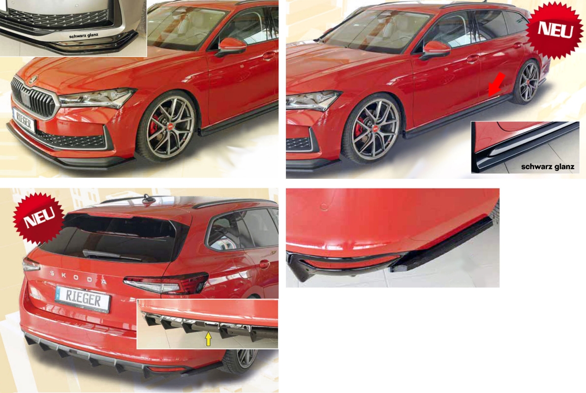 Bodykit Rieger für Superb 4