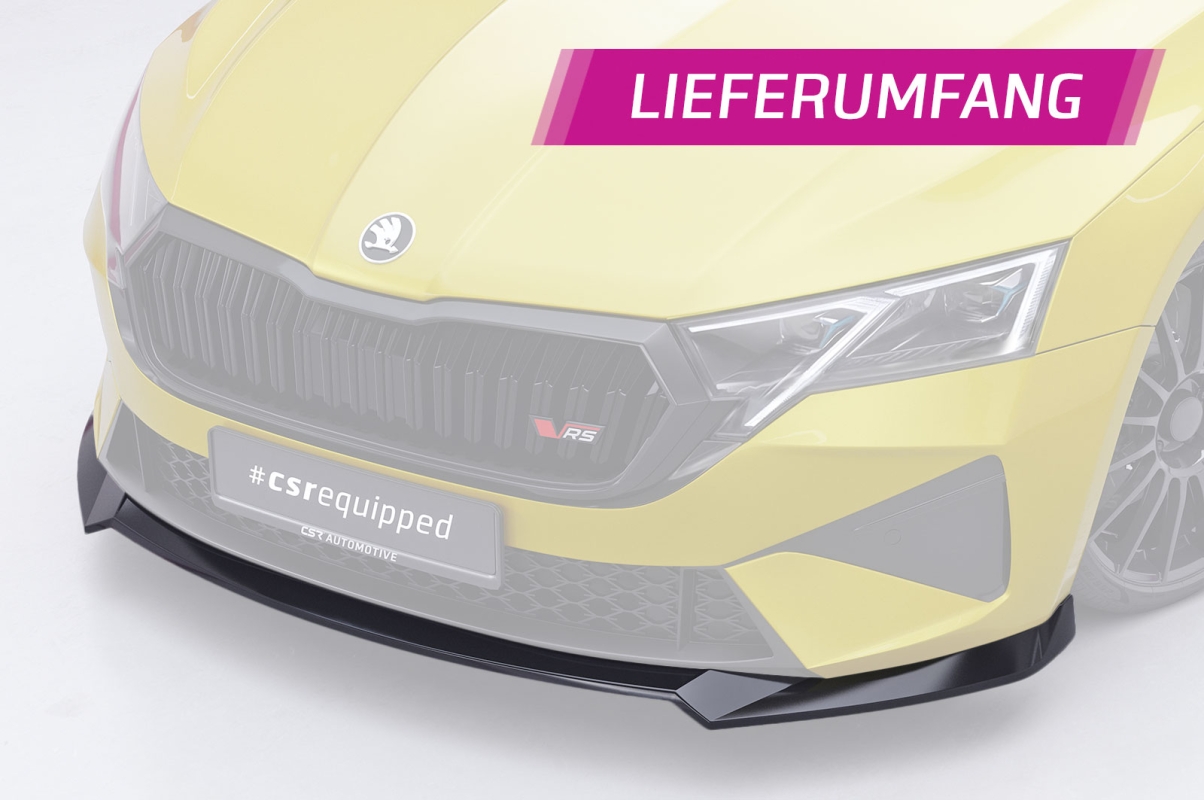 Cup-Spoilerlippe mit ABE - Octavia 4 RS FACELIFT