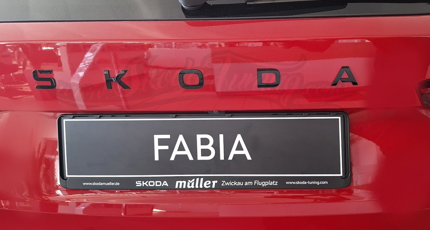 FABIA 4 - SKODA Schriftzug NEU