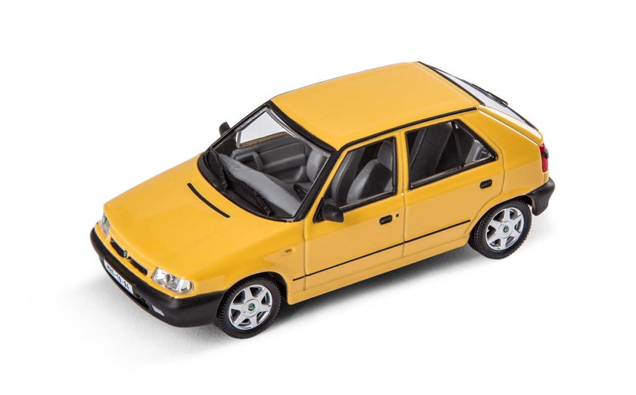 Modellauto Skoda Felicia (1994) Gelb