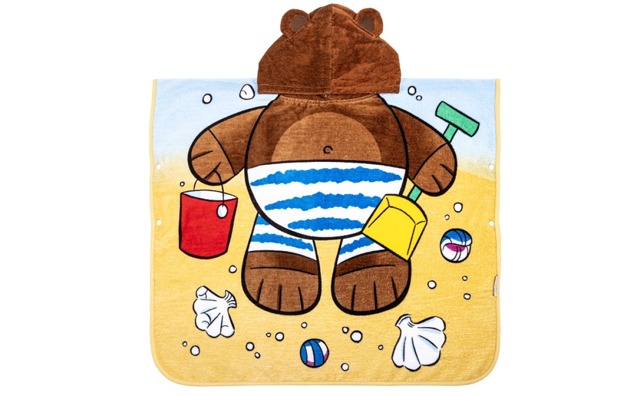 Kinder-Badehandtuch/Strandtuch Junge