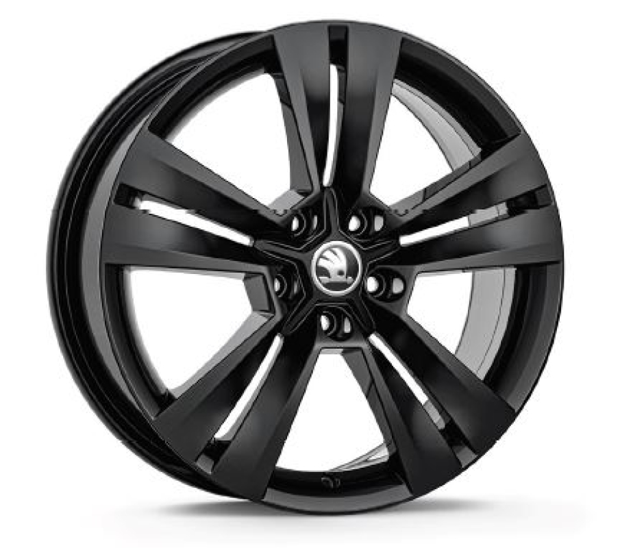 Leichtmetallfelge Mytikas in schwarz 7,0Jx18" ET45