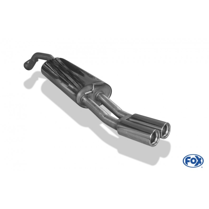 Endschalldämpfer - 2x76 Typ 13