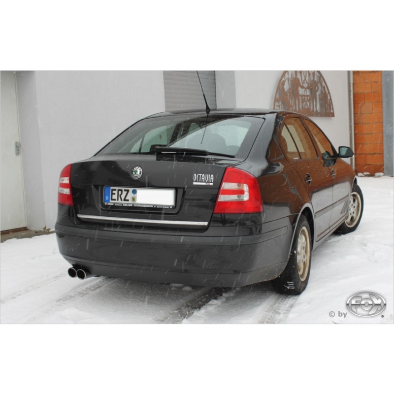 Endschalldämpfer einseitig - 2x76 Typ 17