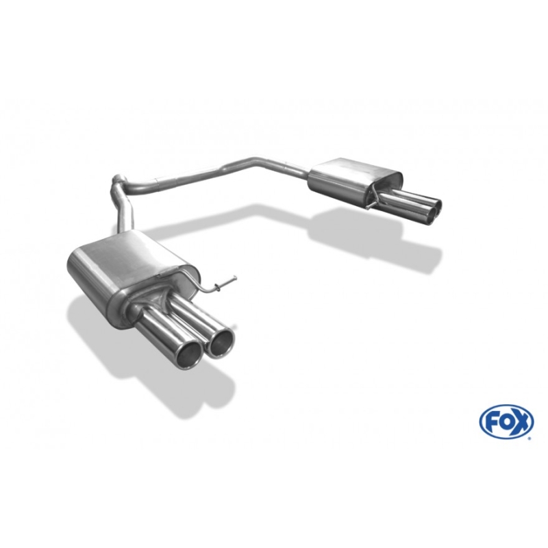 Endschalldämpfer - 2x70 Typ 12 rechts/links
