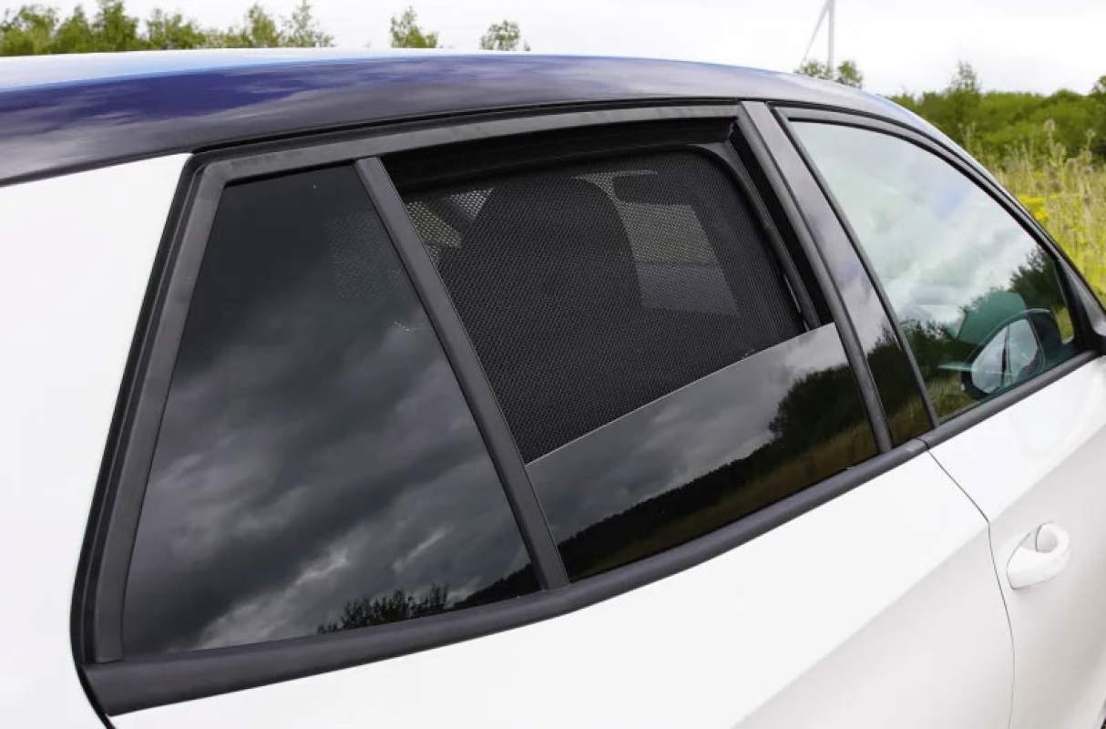 Sonnenschutz Skoda Fabia 4 Limo hinten + Heckscheibe