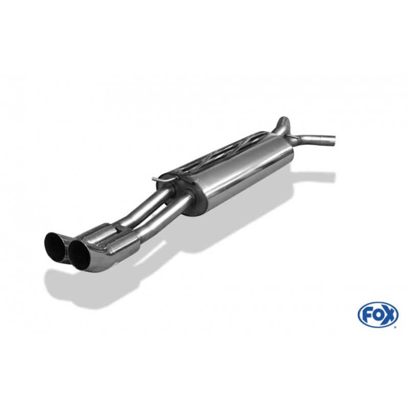 Endschalldämpfer - 2x76 Typ 18