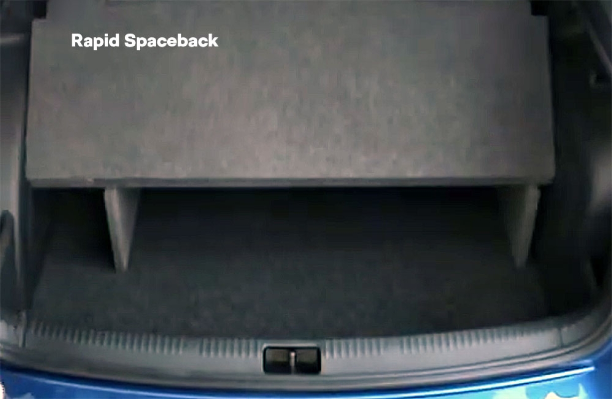 RAPID Spaceback - Ladeboden klappbar