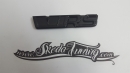 OCTAVIA 3 - RS Schriftzug vorn - einfarbig Black Magic