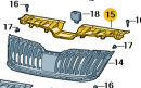 Montagesatz für Grill