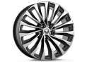 LM-Felge Asterion in schwarz-silber 8,0Jx20" ET45 Vorderachse Hinterachse