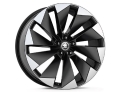LM-Felge Supernova schwarz-silber 8,5Jx21" ET40 Vorderachse Hinterachse