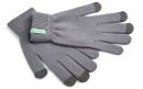Strickhandschuhe Grau
