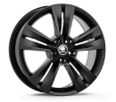 Leichtmetallfelge Mytikas in schwarz 7,0Jx18" ET45